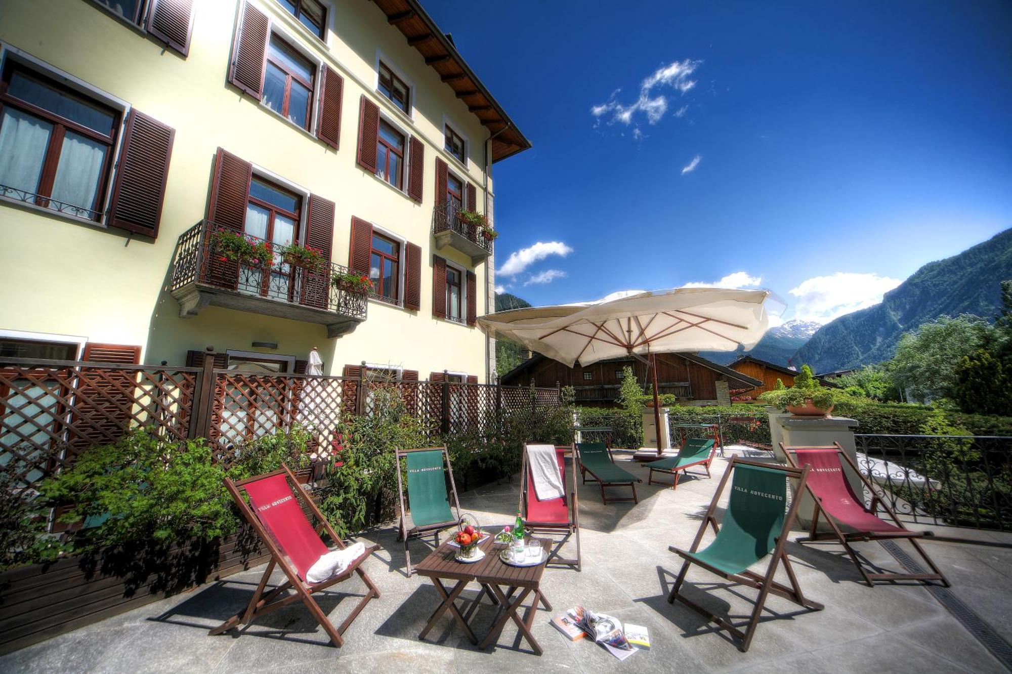 Villa Novecento Romantic Hotel - Estella Hotel Collection Courmayeur Exterior foto